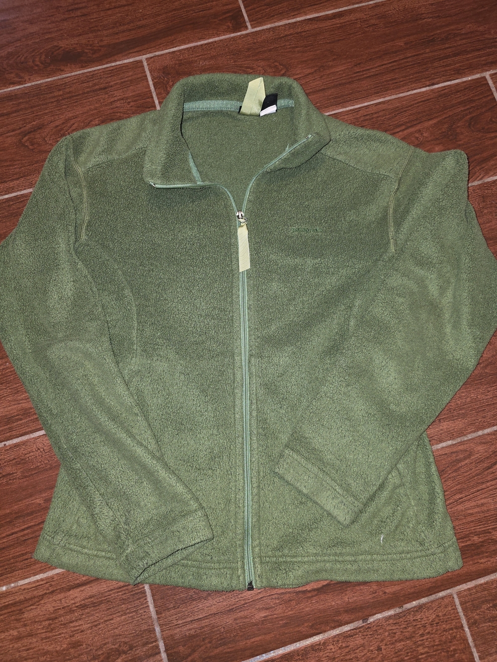 Patagonia Olive Green Women's Fleece Pullover